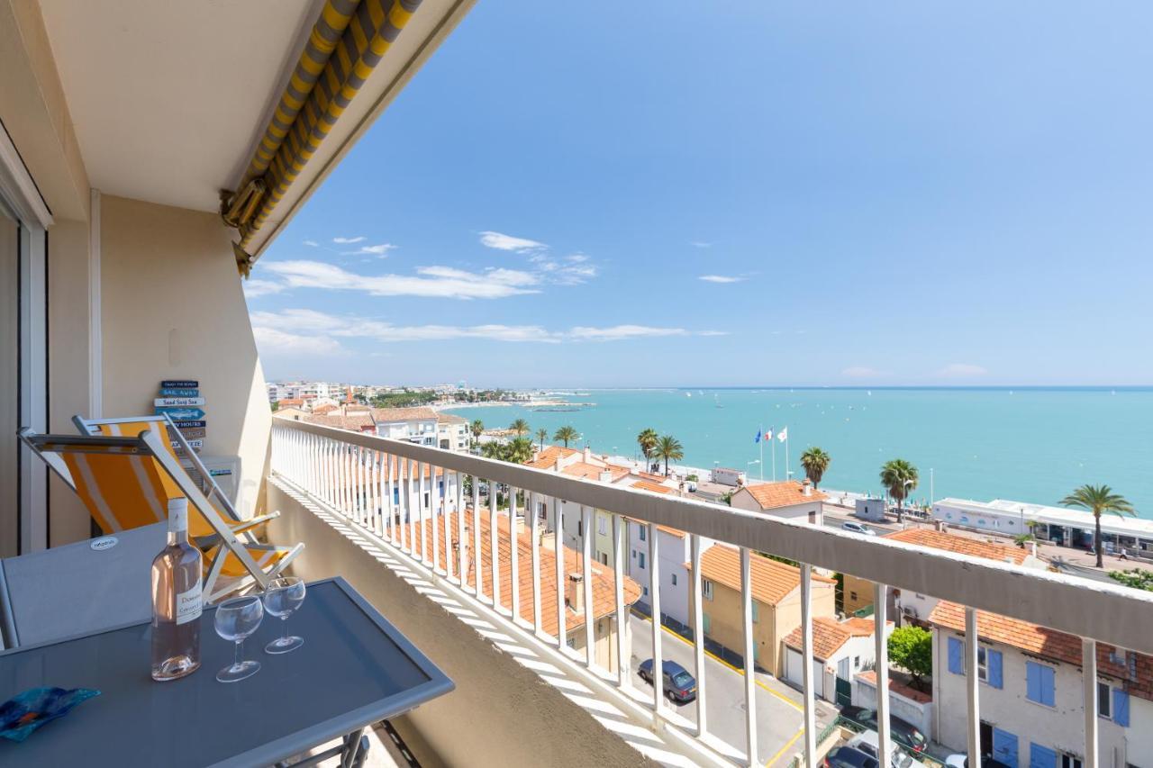 Gorgeous Apt With Terrace, Elevator, Ac, Free Parking - Le Regis 滨海卡涅 外观 照片