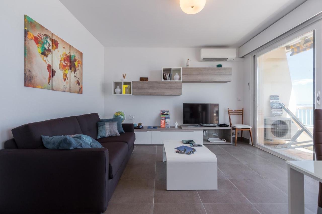 Gorgeous Apt With Terrace, Elevator, Ac, Free Parking - Le Regis 滨海卡涅 外观 照片