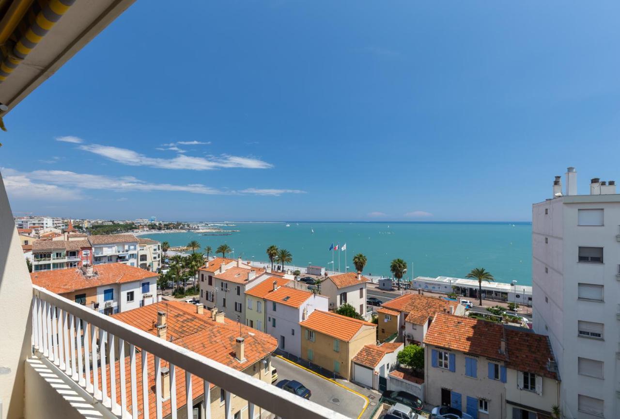 Gorgeous Apt With Terrace, Elevator, Ac, Free Parking - Le Regis 滨海卡涅 外观 照片